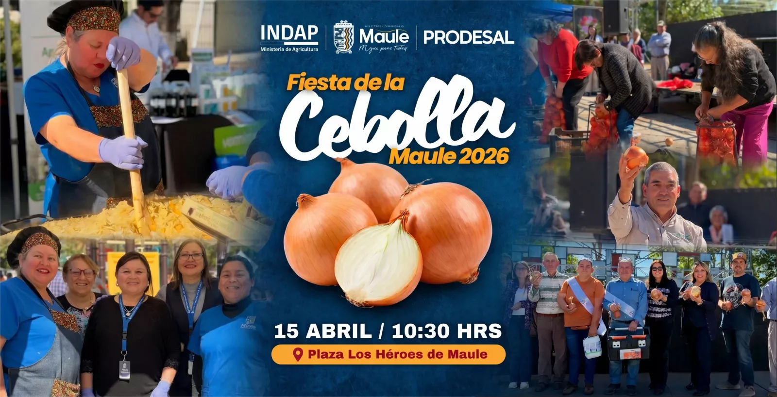 Maule volvió a encontrarse en la Fiesta de la Cebolla 2026